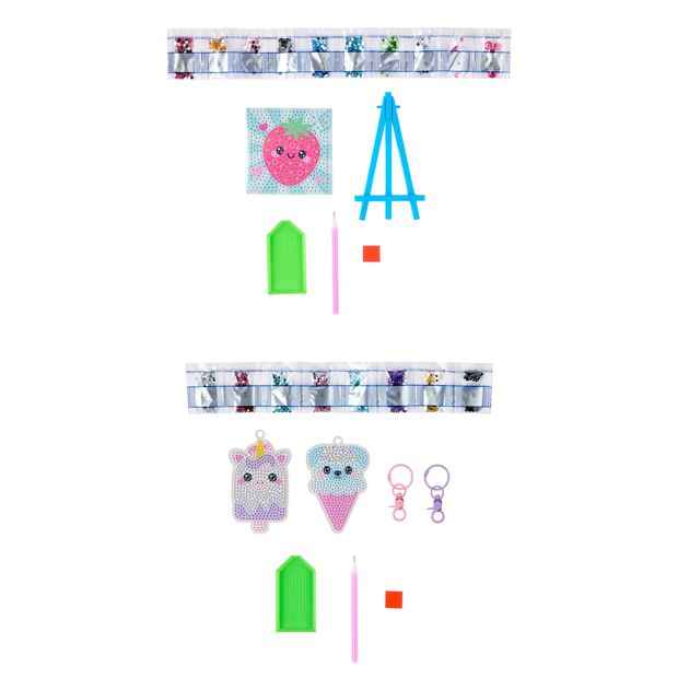 Anko 15 Piece Make Your Own Gem Art Kit - Assorted