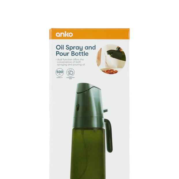 Anko 500ml Oil Spray and Pour Bottle