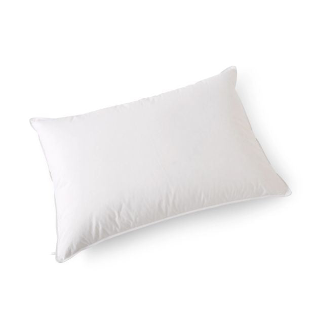 Anko Duck Down Surround Pillow - Medium Profile - White