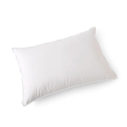 Anko Duck Down Surround Pillow - Medium Profile - White