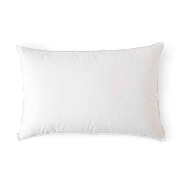 Anko Duck Down Surround Pillow - Medium Profile - White
