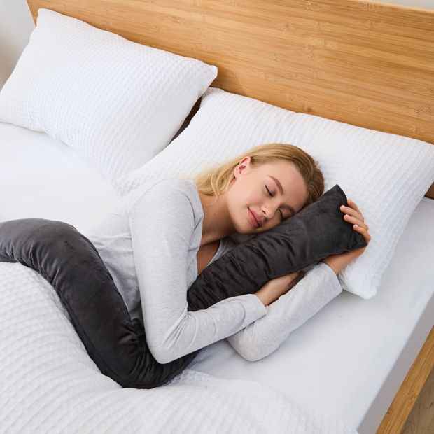 Anko Weighted Cuddle Pillow - Dark Grey