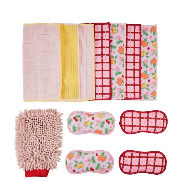 Anko 12 Piece Cloth Set - Fruit