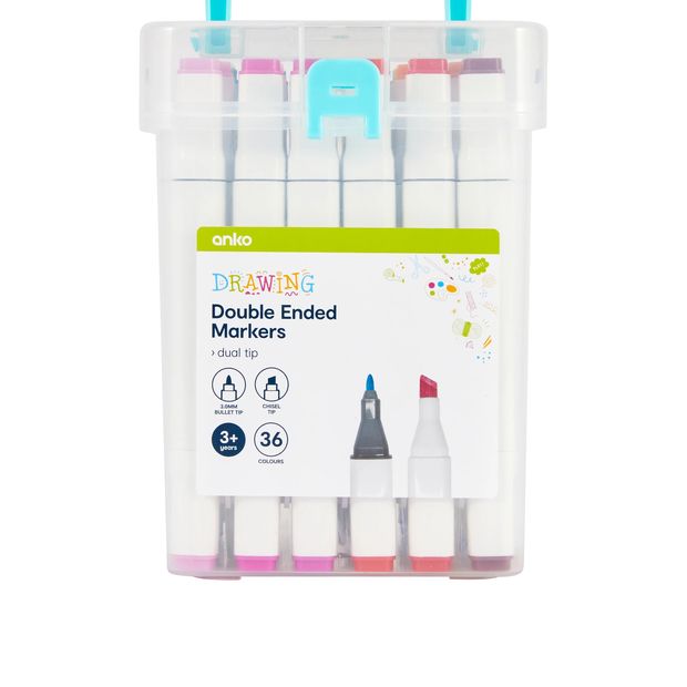Anko 36 Pack Double Ended Markers