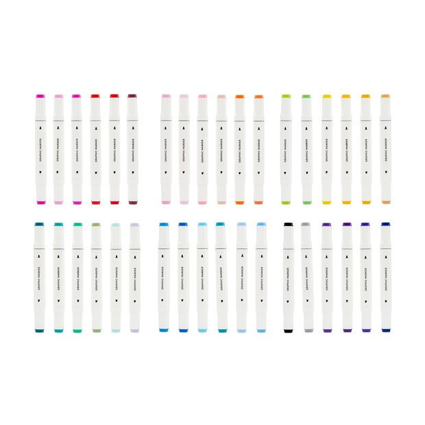 Anko 36 Pack Double Ended Markers