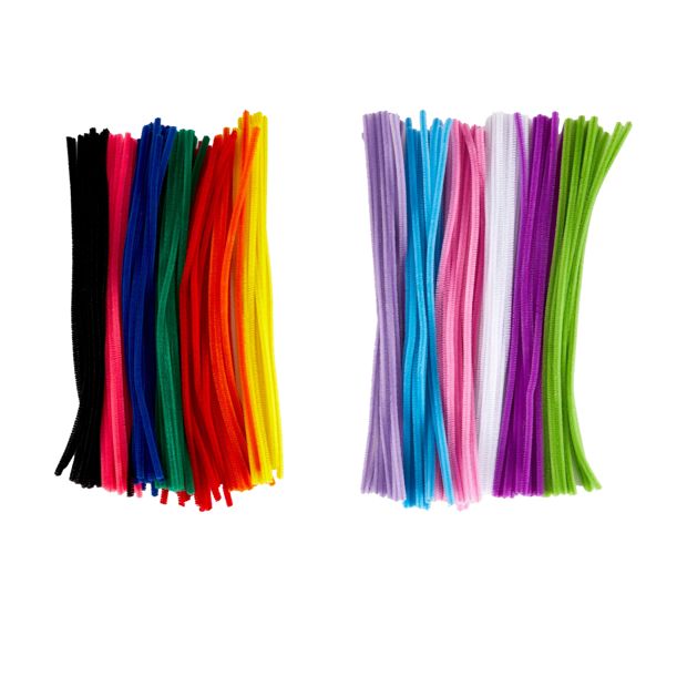 Anko 100 Piece Chenille Sticks - Assorted