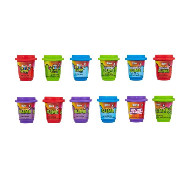 12 Pack Scentos Scented Slime