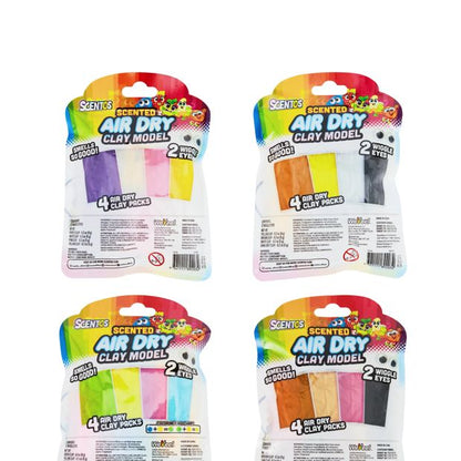 Scentos Scented Airy Dry Clay Model - Assorted