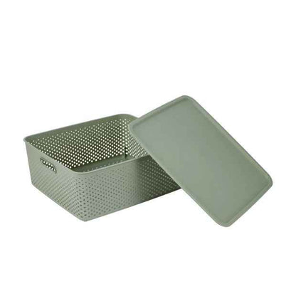 Anko 19L Dot Container - Green