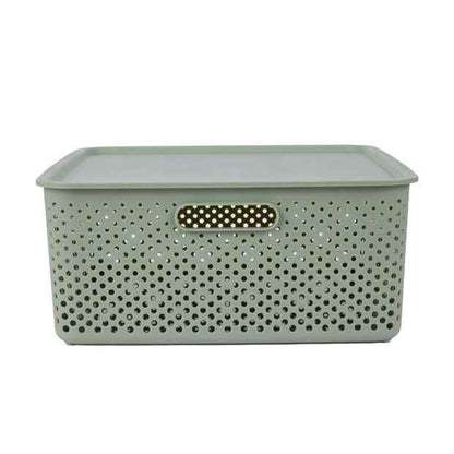 Anko 19L Dot Container - Green