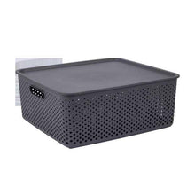 Anko 19L Dot Container - Charcoal