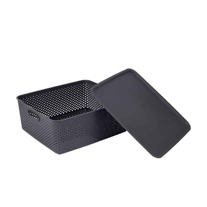 Anko 19L Dot Container - Charcoal