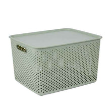 Anko 18L Dot Container - Green