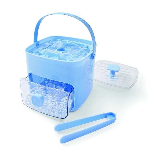 Anko Ice Maker with Storage Box - Blue