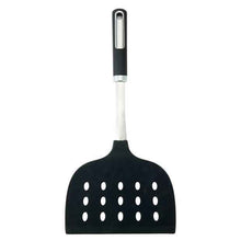 Anko Silicone & Stainless Steel Large Slotted Turner with Soft Touch Handle
