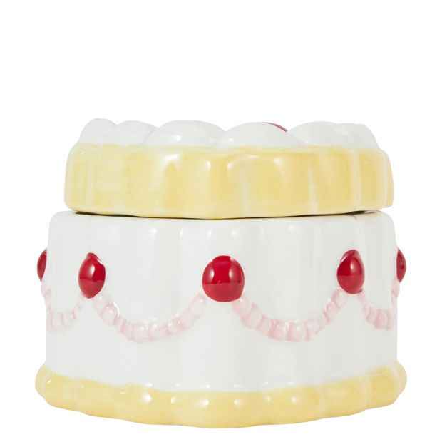 Anko Ceramic Heart Tea Cake Candle
