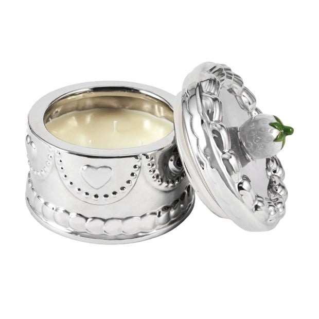 Anko Chrome Cake Ceramic Candle