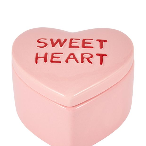 Anko Ceramic Sweet Heart Candle