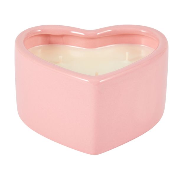 Anko Ceramic Sweet Heart Candle