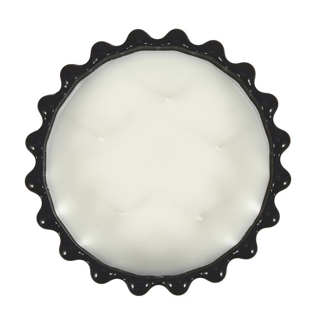 Anko Dark Suede Ribbed Glass Candle
