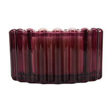 Anko Spiced Glow Ribbed Glass Candle