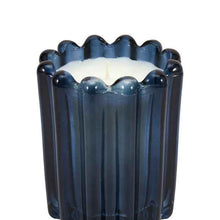 Anko Ocean Whisper Ribbed Glass Candle