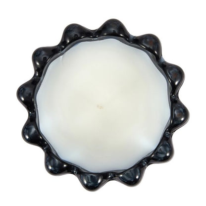 Anko Ocean Whisper Ribbed Glass Candle