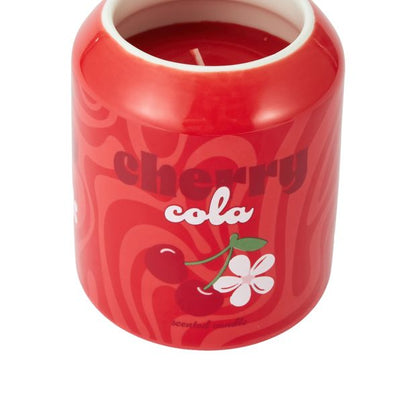 Anko Cherry Cola Soda Ceramic Candle
