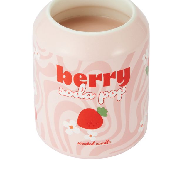 Anko Berry Soda Pop Ceramic Candle