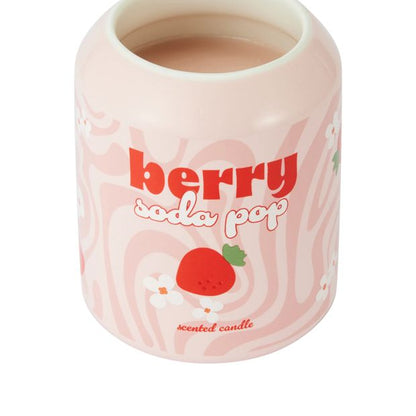 Anko Berry Soda Pop Ceramic Candle