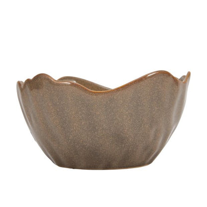 Anko XL Wavy Edge Ceramic Candle