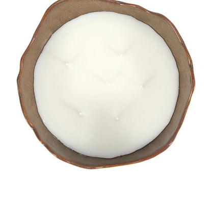 Anko XL Wavy Edge Ceramic Candle