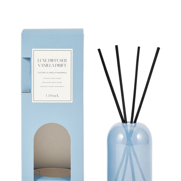 Anko Luxe Vanilla Drift Reed Diffuser 130ml
