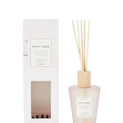Anko XL Frosted Peony Amber Reed Diffuser 350ml