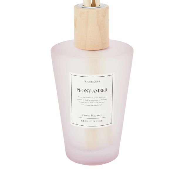 Anko XL Frosted Peony Amber Reed Diffuser 350ml