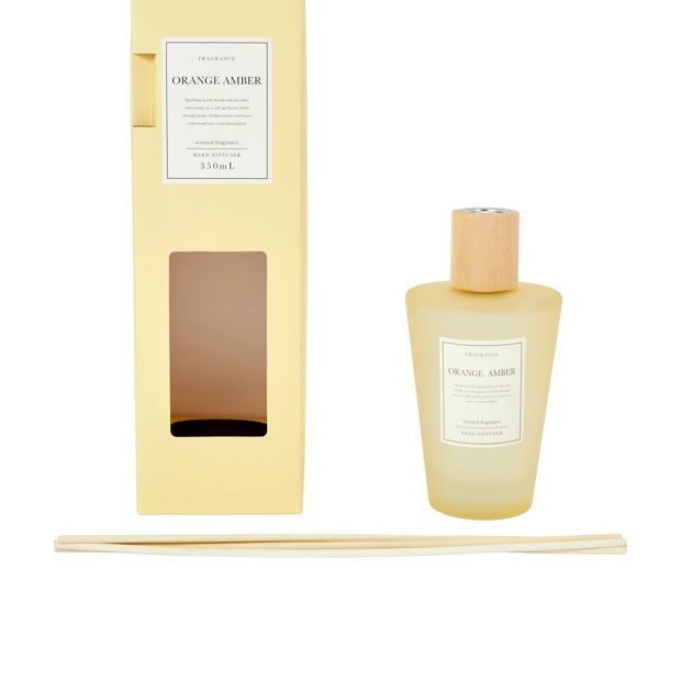 Anko XL Frosted Orange Amber Reed Diffuser 350ml