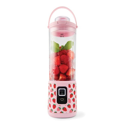 Anko Portable USB Blender - Strawberry