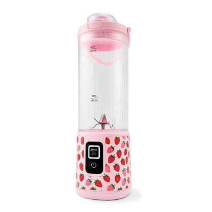 Anko Portable USB Blender - Strawberry