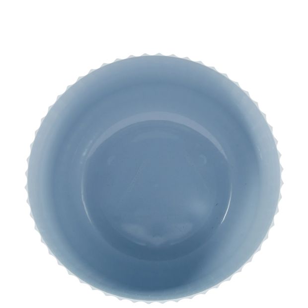 Anko 30cm Linear Plastic Pot - Blue