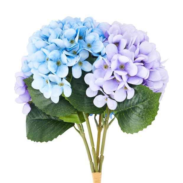 Anko Artificial Mauve Hydrangea Bunch