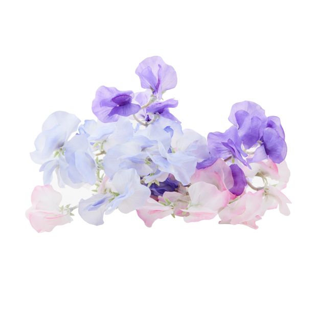 Anko Artificial Sweet Pea Pastel Bunch