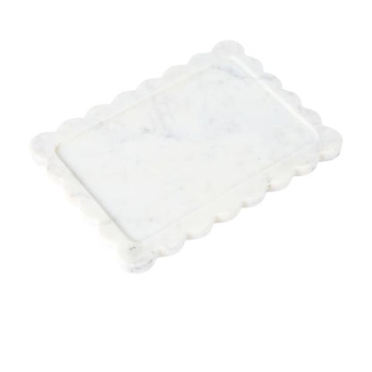 Anko Wavy Edge Marble Decor Tray