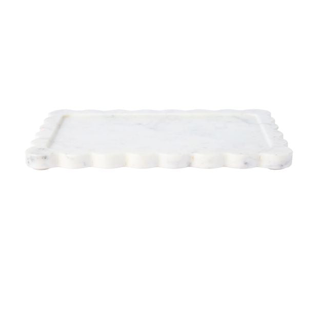 Anko Wavy Edge Marble Decor Tray