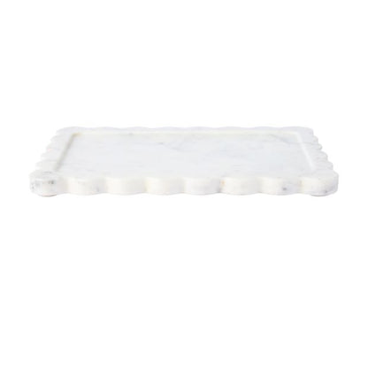 Anko Wavy Edge Marble Decor Tray