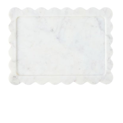 Anko Wavy Edge Marble Decor Tray