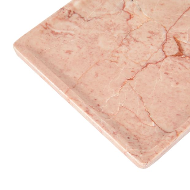 Anko Pink Stone Decor Tray