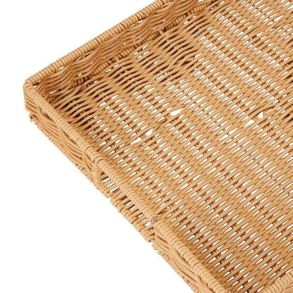 Anko Rattan Look Rectangle Decor Tray