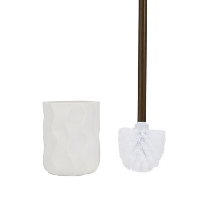 Anko White Textured Toilet Brush