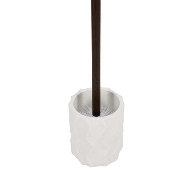 Anko White Textured Toilet Brush
