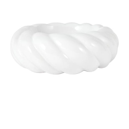 Anko White Twist Edge Decor Bowl